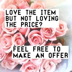 Feel free to make an offer!